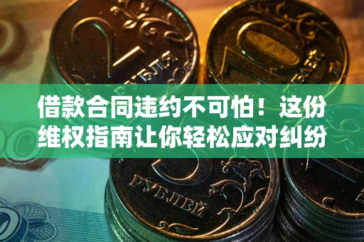 济南借款合同违约不可怕！这份维权指南让你轻松应对纠纷