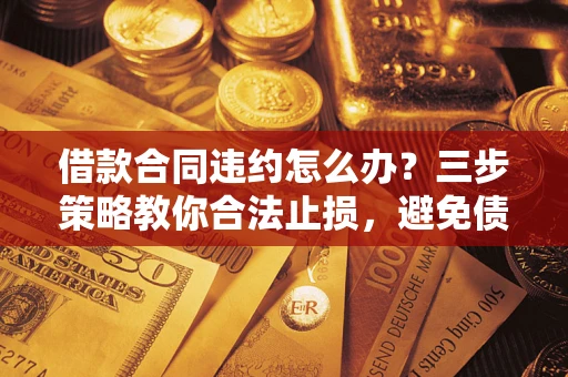 济南借款合同违约怎么办？三步策略教你合法止损，避免债务危机升级